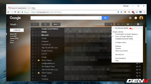 Trải nghiệm nhanh giao diện Gmail mới mà Google vừa chính thức cập nhật cho người dùng - Ảnh 3.