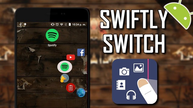 Thoải mái thao tác một tay trên smartphone màn hình to với Swiftly Switch - Ảnh 1.