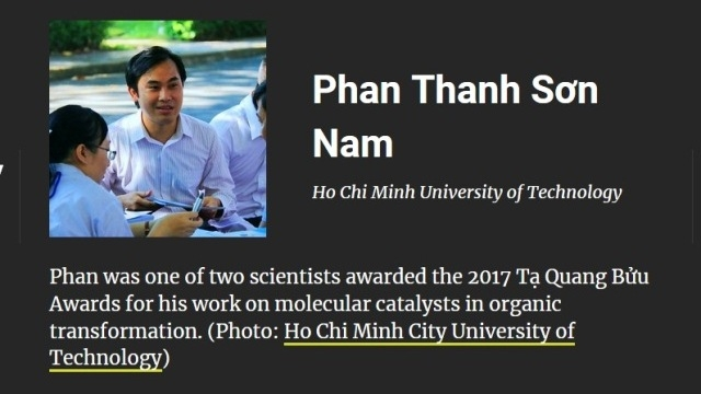 Việt Nam có hai nhà khoa học lọt vào top 100 châu Á năm 2018 - Ảnh 3.