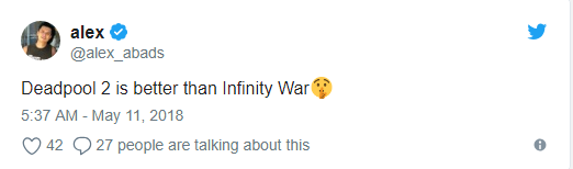 Khán giả khen Deadpool 2 còn hay hơn cả bom tấn Avengers: Infinity War! - Ảnh 2.