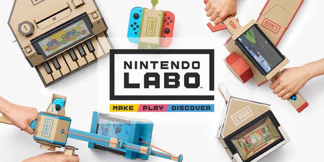  Bộ phụ kiện bìa cứng Labo dành cho hệ máy Nintendo Switch đã chính thức lên kệ vào tháng 4 vừa qua tại Nhật Bản, Mỹ và một số quốc gia Châu Âu. 