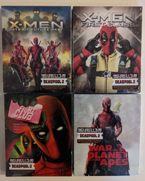 Deadpool đã xâm chiếm Walmart, giờ DVD nào cũng là phim Deadpool! - Ảnh 3.