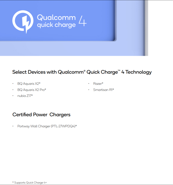 Lộ bằng chứng cho thấy Xiaomi Mi 8 sẽ hỗ trợ công nghệ sạc nhanh Quick Charge 4.0 của Qualcomm - Ảnh 2.
