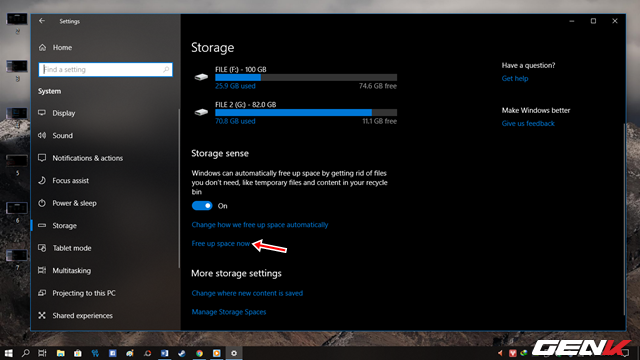 Cách để bạn lấy lại không gian lưu trữ sau khi nâng cấp lên Windows 10 April 2018 Update - Ảnh 8.