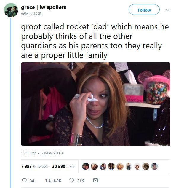 Groot nói một câu cực kỳ xúc động với Rocket nhưng chẳng ai hiểu, đạo diễn Guardians of the Galaxy hé lộ bí mật này khiến Internet phải vỡ òa - Ảnh 8.