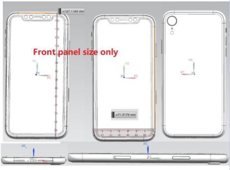 Lộ diện bản vẽ thiết kế xác nhận iPhone X Plus sẽ sử dụng cụm 3 camera sau giống như Huawei P20 Pro - Ảnh 2.