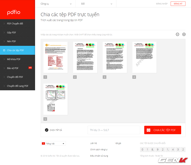 Dùng thử PDFio.co, dịch vụ PDF trực tuyến đa năng miễn phí tốt nhất dành cho dân văn phòng - Ảnh 5.