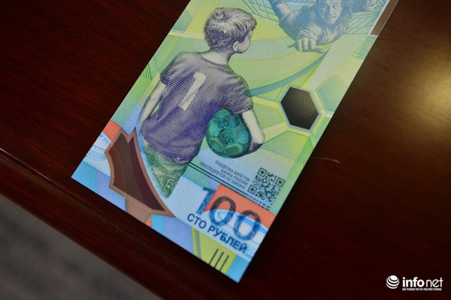  Những hình ảnh lạ trên tờ tiền 100 Ruble Nga khiến giới hâm mộ bóng đá săn lùng - Ảnh 7.