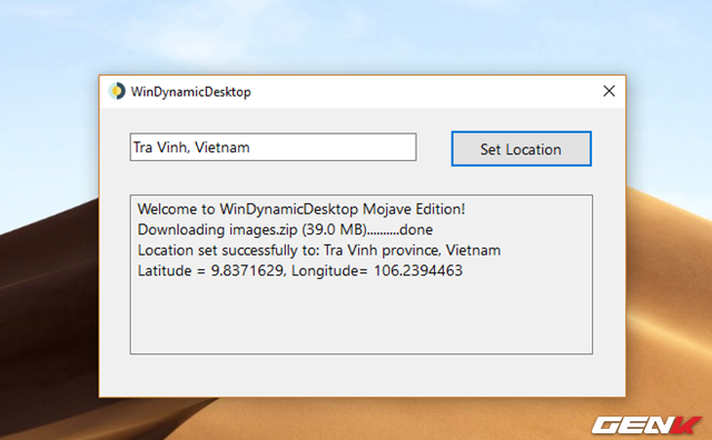 Cách mang tính năng Dynamic Desktop của macOS Mojave lên Windows 10 - Ảnh 5.