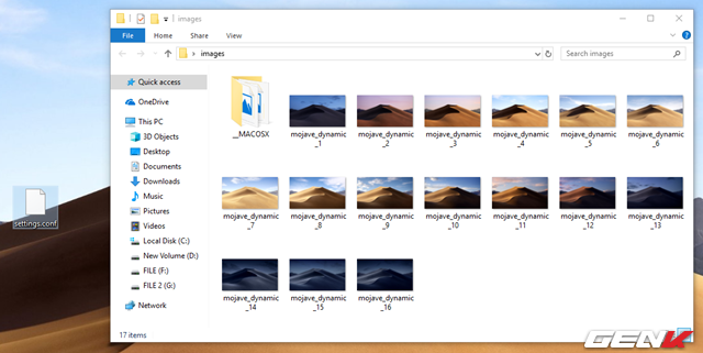 Cách mang tính năng Dynamic Desktop của macOS Mojave lên Windows 10 - Ảnh 8.
