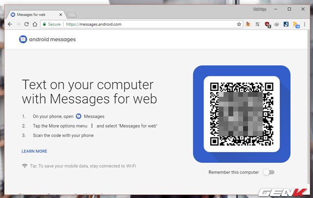 Đã có thể gửi tin nhắn SMS từ máy tính đến smartphone Android, và đây là cách thực hiện - Ảnh 7.