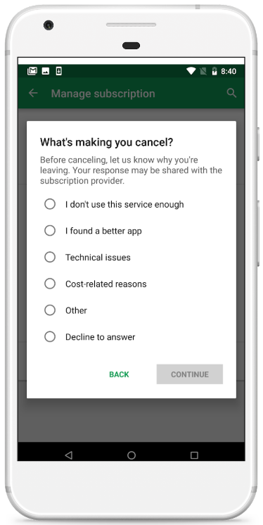 Google cập nhật tính năng quản lý ứng dụng trả phí hàng tháng trong Play Store, muốn giúp người dùng hạn chế bị trừ tiền oan mỗi tháng - Ảnh 3.