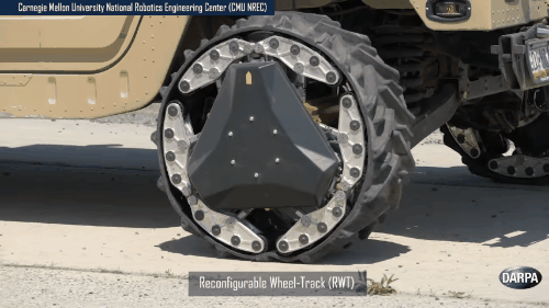 DARPA phát minh lại cái bánh xe, thay đổi được hình dạng ngay khi đang di chuyển - Ảnh 2.