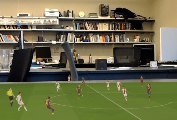 Công nghệ tái tạo một trận đấu bóng đá dưới dạng hình ảnh 3D, còn có cả khả năng thay thế công nghệ VAR đang gây ra vô vàn tranh cãi - Ảnh 1.