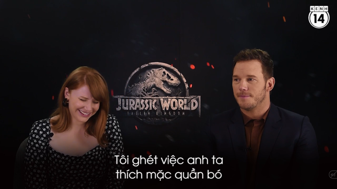 Clip độc quyền: Chris Pratt tự nhận phát ớn vì mặt thộn và thói mặc quần bó của chàng HLV khủng long - Ảnh 5.