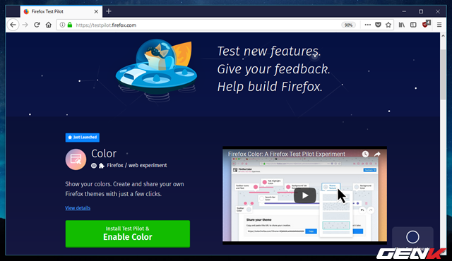 Tự tay tô màu cho trình duyệt Firefox với tiện ích được phát hành bởi chính Mozilla - Ảnh 4.
