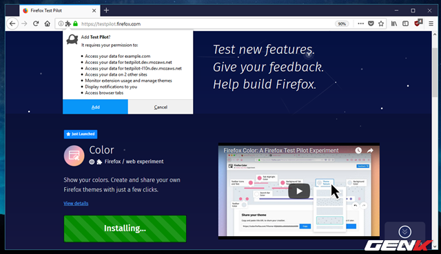 Tự tay tô màu cho trình duyệt Firefox với tiện ích được phát hành bởi chính Mozilla - Ảnh 5.