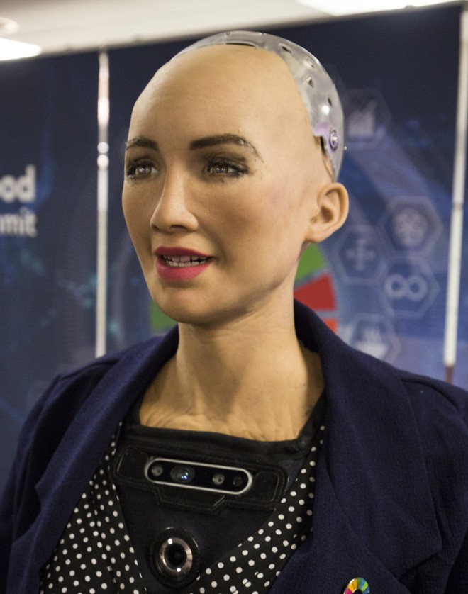 Hồ sơ khủng của robot Sophia từ khi được làm người cho đến khi sang Việt Nam - Ảnh 6.