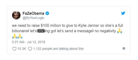 Đùa như thật: Internet đang quyên tiền giúp Kylie Jenner soán ngôi tỷ phú tự thân giàu nhất thế giới của Mark Zuckerberg - Ảnh 2.