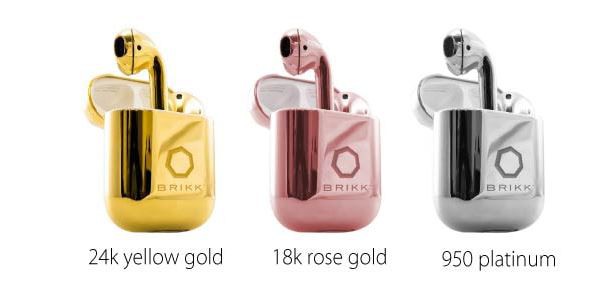 Xuất hiện mẫu tai nghe AirPods cực sang chảnh: Mạ vàng 2 lớp, đính kim cương 2-carat, giá đắt gấp 10 lần iPhone X - Ảnh 2.