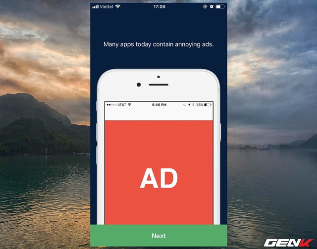  Có thể thấy Adblock Mobile được phát triển với chức năng hạn chế quảng cáo trên website và ứng dụng. 