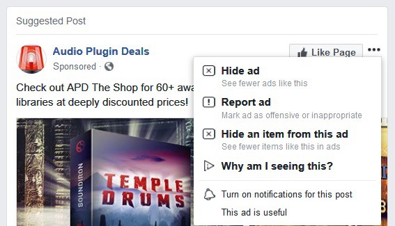 Suốt ngày nhìn thấy những quảng cáo ngượng chín mặt trên Facebook? Đây là cách giải quyết ngay - Ảnh 2.