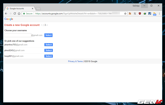 Thủ thuật đăng ký nhiều tài khoản Gmail với chỉ 01 số điện thoại - Ảnh 7.