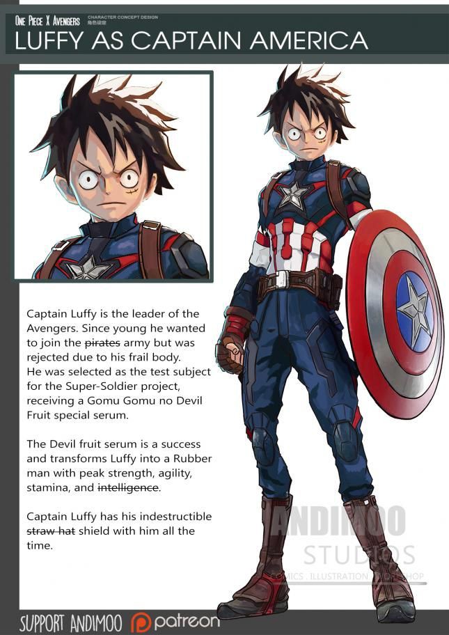 Sẽ ra sau nếu như các hình tượng nổi tiếng trong manga trở thành siêu anh hùng Marvel? - Ảnh 16.