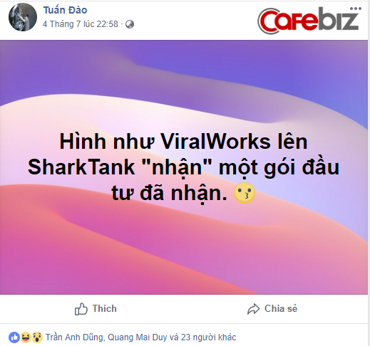 Cộng đồng startup rộ nghi vấn làm game trên Shark Tank: Số liệu tài chính không rõ mà 5 Shark đã tranh nhau rót tiền, đại diện pháp luật ViralWorks lại là gương mặt rất quen - Ảnh 5.