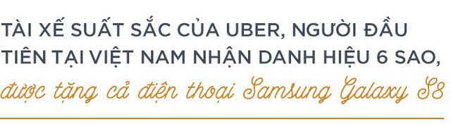 Trò chuyện với tài xế Uber “6 sao” đầu tiên ở Việt Nam: Cõng khách vượt qua quãng đường ngập, trong xe lúc nào cũng có sẵn khăn ướt, nước uống, dù phòng bị cho khách - Ảnh 3.