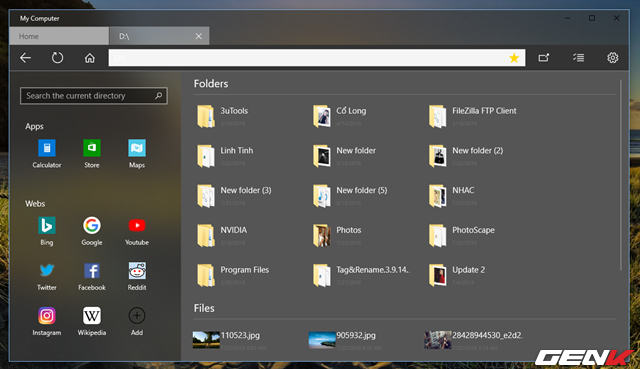 Dùng thử My Computer, bản nâng cấp hoàn hảo của File Explorer trên Windows 10 - Ảnh 5.