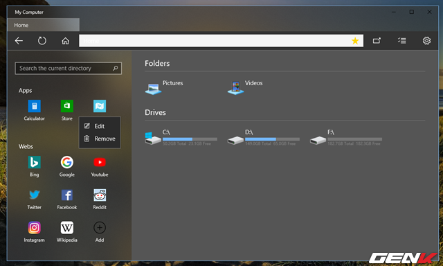Dùng thử My Computer, bản nâng cấp hoàn hảo của File Explorer trên Windows 10 - Ảnh 9.