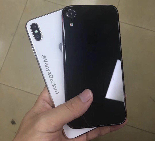 Tiếp tục rò rỉ hình ảnh về bộ ba iPhone 2018: iPhone 9 đọ dáng bên cạnh hai người anh em iPhone X và iPhone X Plus - Ảnh 1.