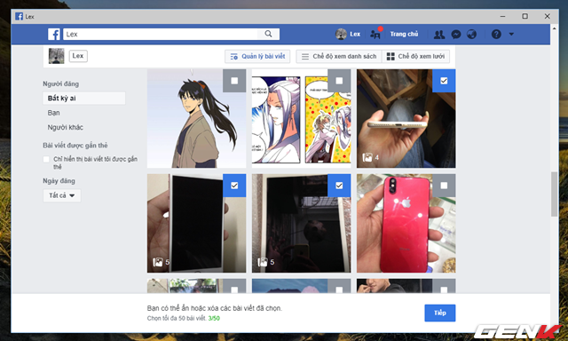Facebook cung cấp tính năng xóa nhiều bài đăng cùng lúc, và đây là cách sử dụng - Ảnh 2.
