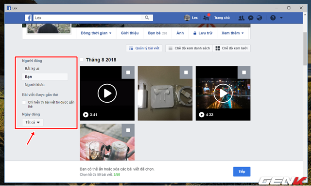 Facebook cung cấp tính năng xóa nhiều bài đăng cùng lúc, và đây là cách sử dụng - Ảnh 3.