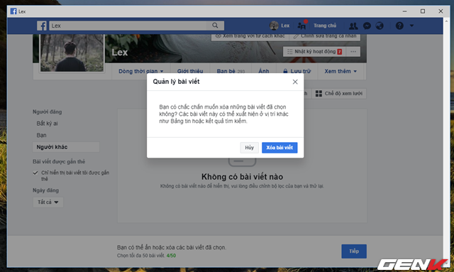 Facebook cung cấp tính năng xóa nhiều bài đăng cùng lúc, và đây là cách sử dụng - Ảnh 8.