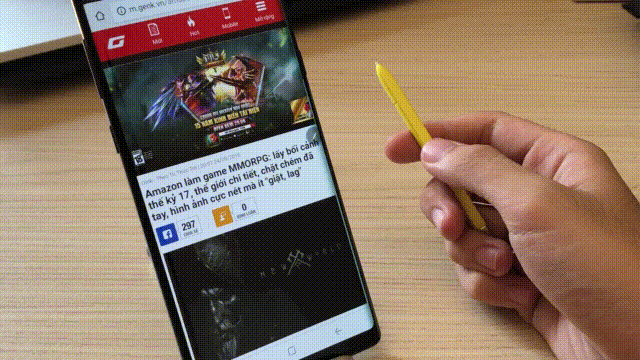 Điều khiển từ xa bằng bút S-Pen của Galaxy Note9: Dùng để làm gì? Dùng như thế nào? - Ảnh 6.