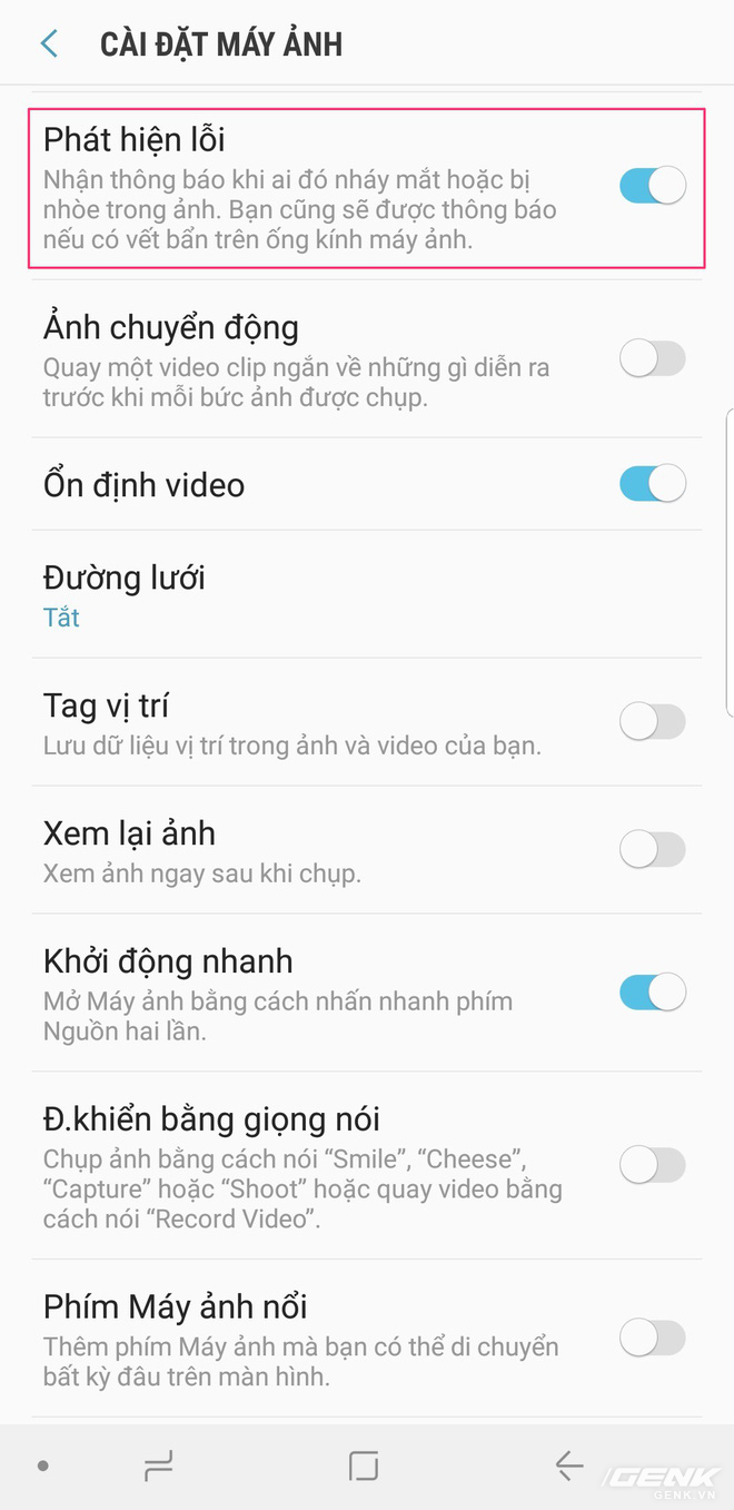 Một vài thiết lập hay ho cần làm ngay để dễ dàng chụp ảnh trên Galaxy Note9 - Ảnh 6.