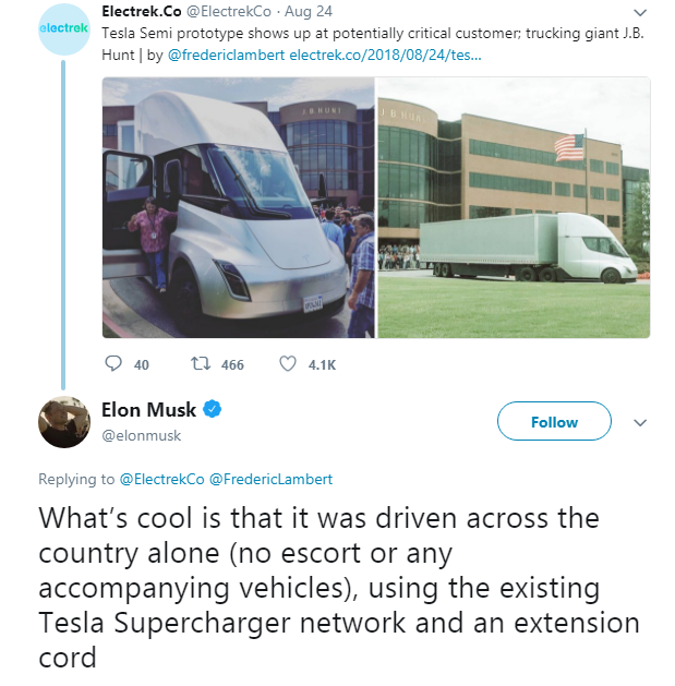 Elon Musk tự hào khoe xe tải của mình đã có thể tự lái đi vòng quanh nước Mỹ một mình - Ảnh 1.