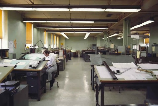 Sự khổ sở của dân thiết kế trước khi có AutoCAD được thể hiện qua 15 bức ảnh cũ kỹ từ những năm 1970 - Ảnh 17.