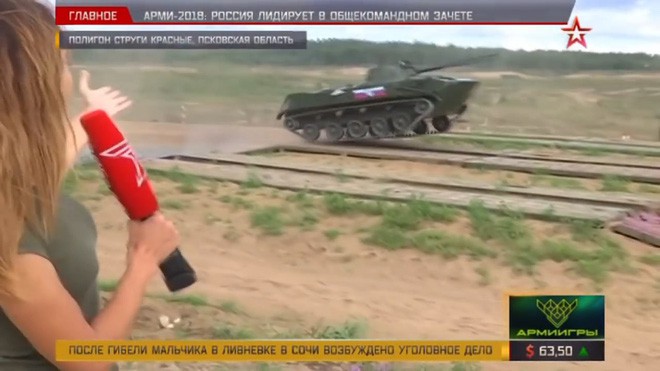Giải đua xe chở lính dù đổ bộ: Belarus bật bãi, Nga cho Trung Quốc hít khói với 6 phút cách biệt - Ảnh 5.