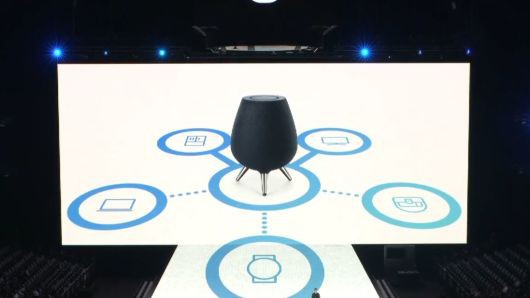 Samsung ra mắt loa thông minh Galaxy Home: Tích hợp Bixby, sử dụng 7 màng loa, cạnh tranh trực tiếp Apple HomePods - Ảnh 1.
