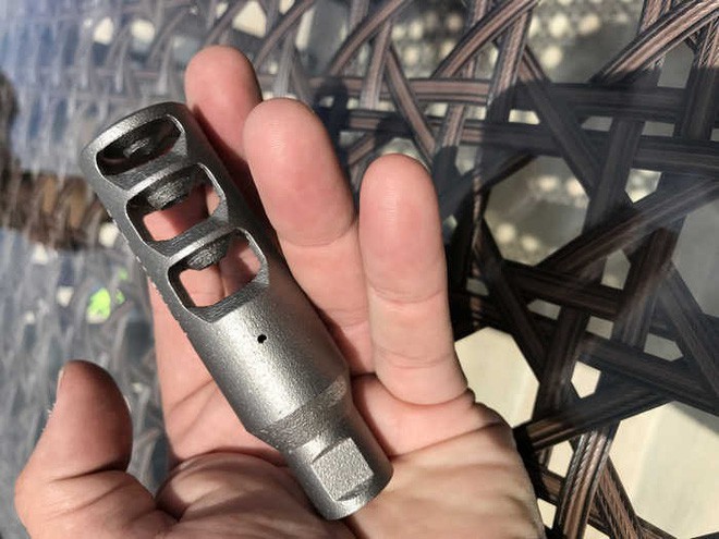 Na Uy: Cận cảnh công nghệ in 3D để sản xuất chụp che lửa nòng súng bằng titanium tốt nhất thế giới - Ảnh 7.