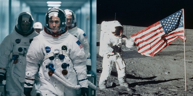 Vừa ra mắt, bộ phim tiểu sử Neil Armstrong hứng gạch vì thiếu cảnh cắm cờ - Ảnh 2.