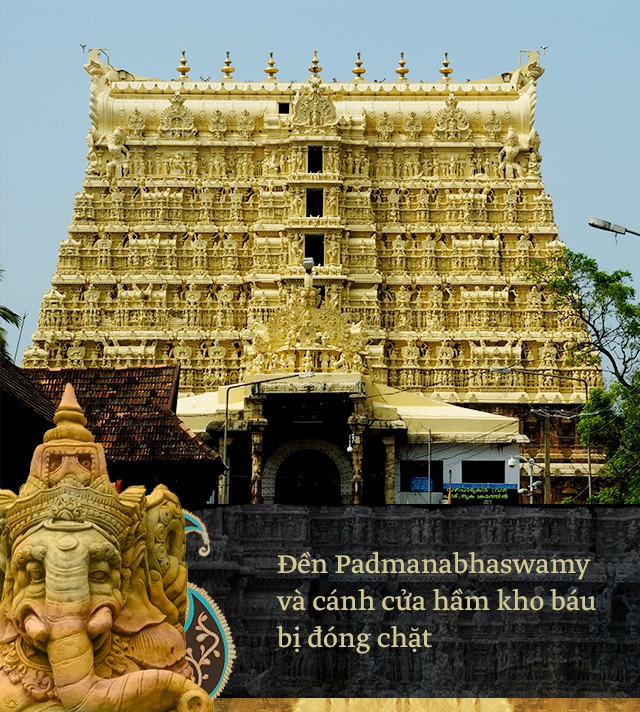 Đền Padmanabhaswamy và bí mật không ai biết đằng sau cánh cửa hầm kho báu - Ảnh 2.