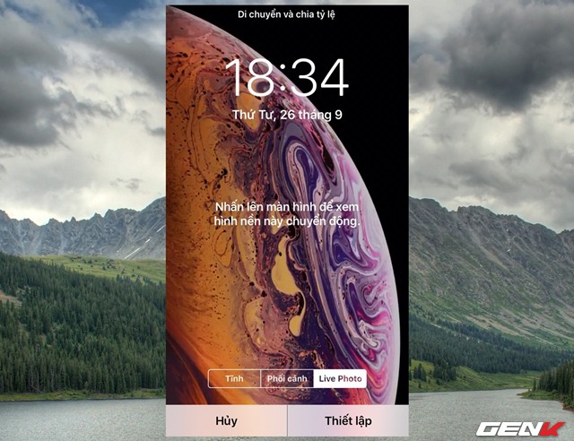 Thủ thuật sống ảo: Cách mang bộ ảnh Live Wallpaper của iPhone Xs/Xs Max lên các dòng iPhone cũ - Ảnh 12.