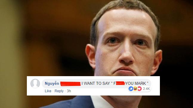 Đáng buồn thay, bình luận tục tĩu của 1 bạn trẻ Việt lại được lên top trang cá nhân của Mark Zuckerberg - Ảnh 3.