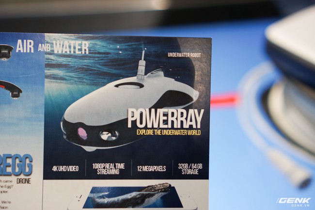 [CES 2018] PowerVision đem đến 3 món đồ chơi vô cùng lạ mắt và thú vị: Trứng bay, xuồng lướt nước và tàu lặn mini - Ảnh 16.