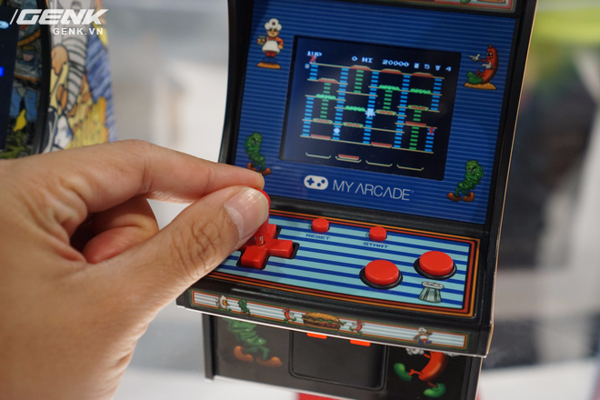 [CES 2018] Máy chơi game thùng tí hon của My Arcade: Khi tuổi thơ nằm gọn trong lòng bàn tay - Ảnh 8.