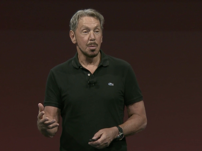  CEO Larry Ellison của Oracle 